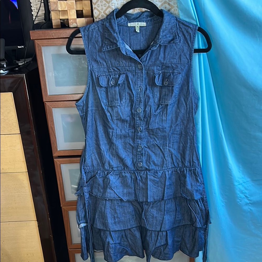 Velvet Heart Blue Denim  dress size medium